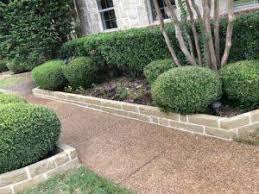 Flower Bed Edging project 13 in Southlake