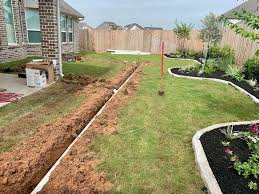 French Drain Installation project 3 in Southlake