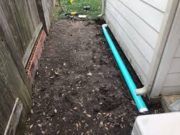 French Drain Installation project 6 in Southlake